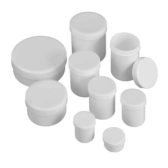 Jar with screw closure PP 75 ml